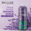 Calming Lavender Shower Scrub by BioLuxe Naturals 1000ml