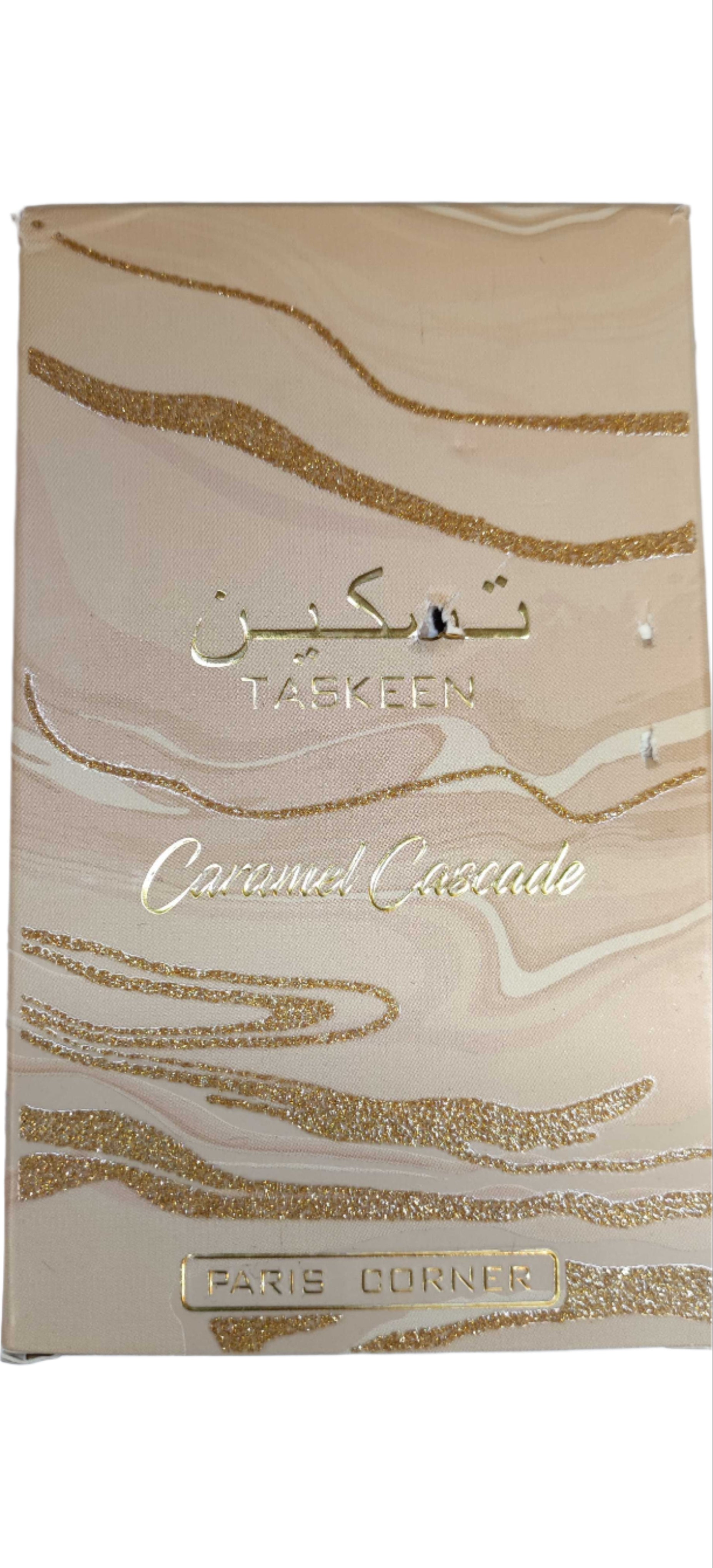 Taskeen Caramel Cascade van Paris Corner EDP (DEFECT PRODUCT)