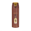 Een professionele productfoto van de Lattafa Pride Eternal Oud deodorantfles (200 ml), met de nadruk op het strakke ontwerp en de premium branding van de Lattafa Pride-collectie tegen een strakke, moderne achtergrond.