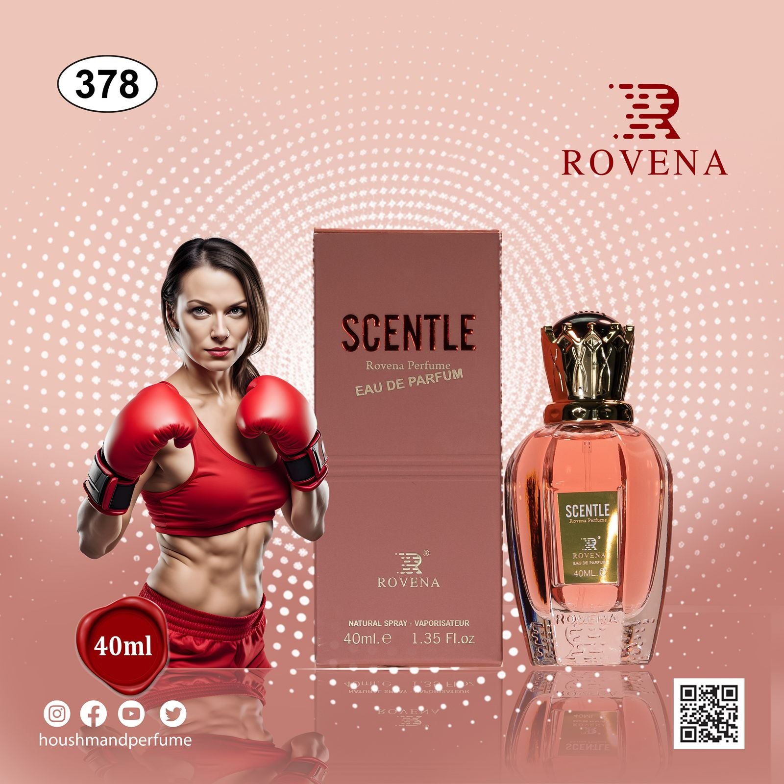 Rovena Scentle perfumed water for women 40 ml