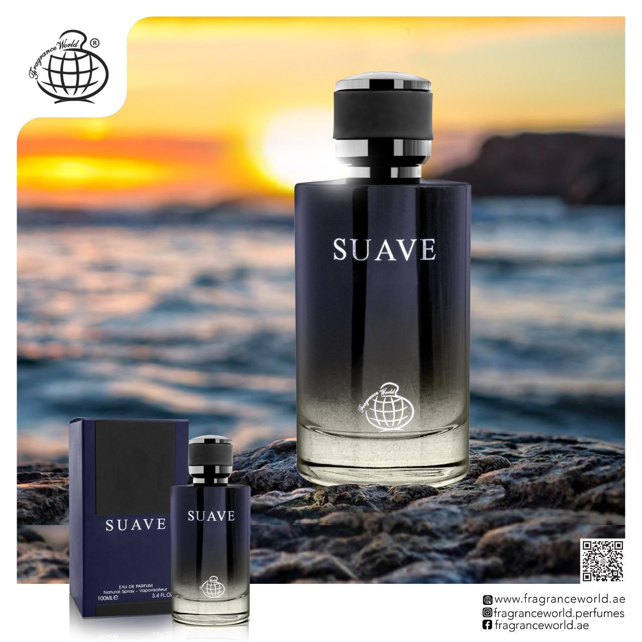 Fragrance World Suave Perfumed Water For Men 100ml