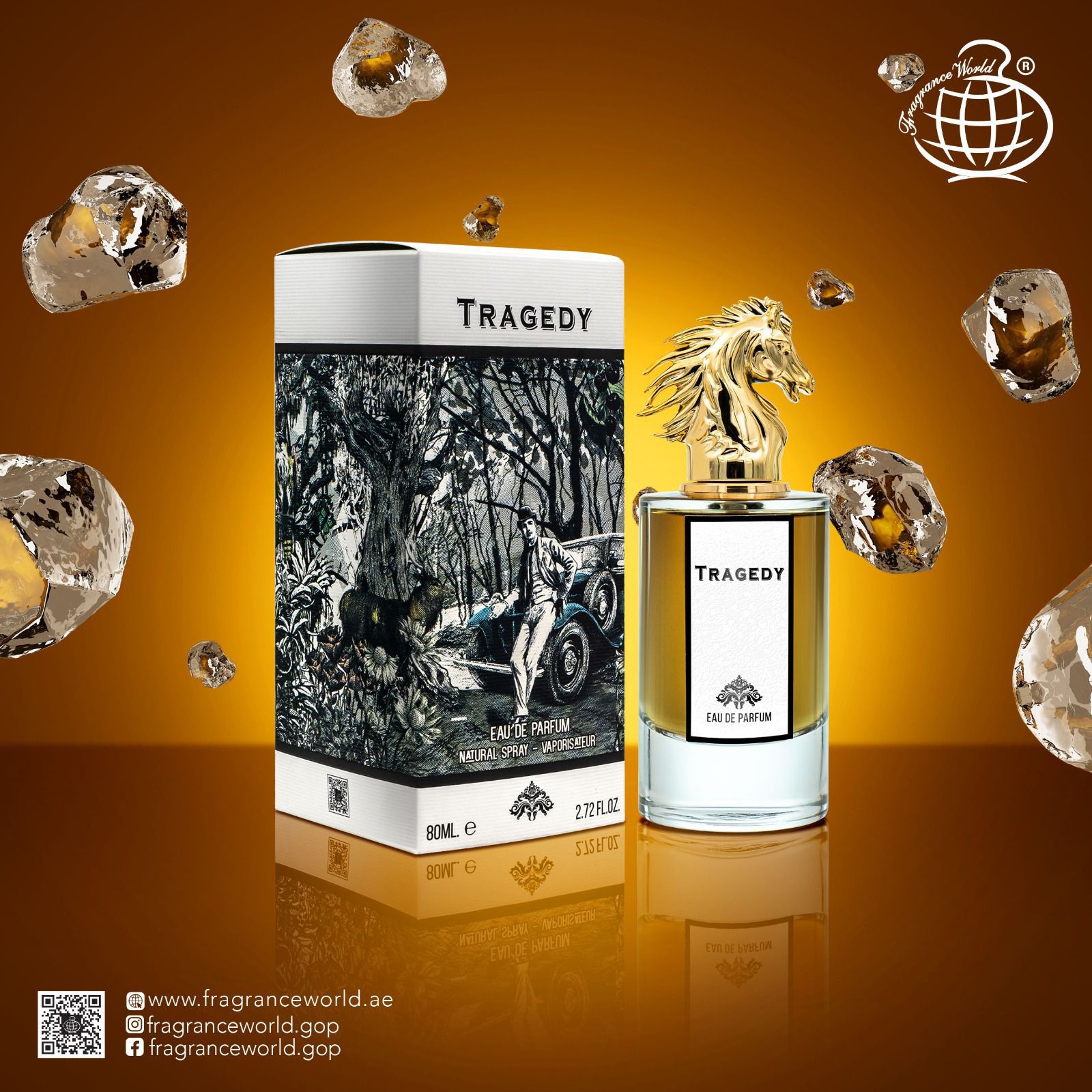 Fragrance World Tragedy Perfume Men 80ml