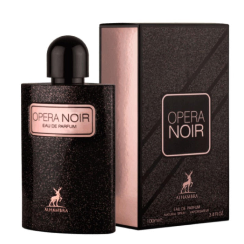 AlHambra Opera Noir perfumed water for women 100ml - Royalsperfume AlHambra Perfume