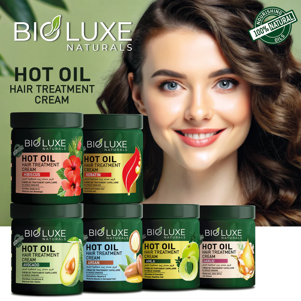 Avocado Hot Oil Hair Treatment Cream by BioLuxe Naturals 1000ml