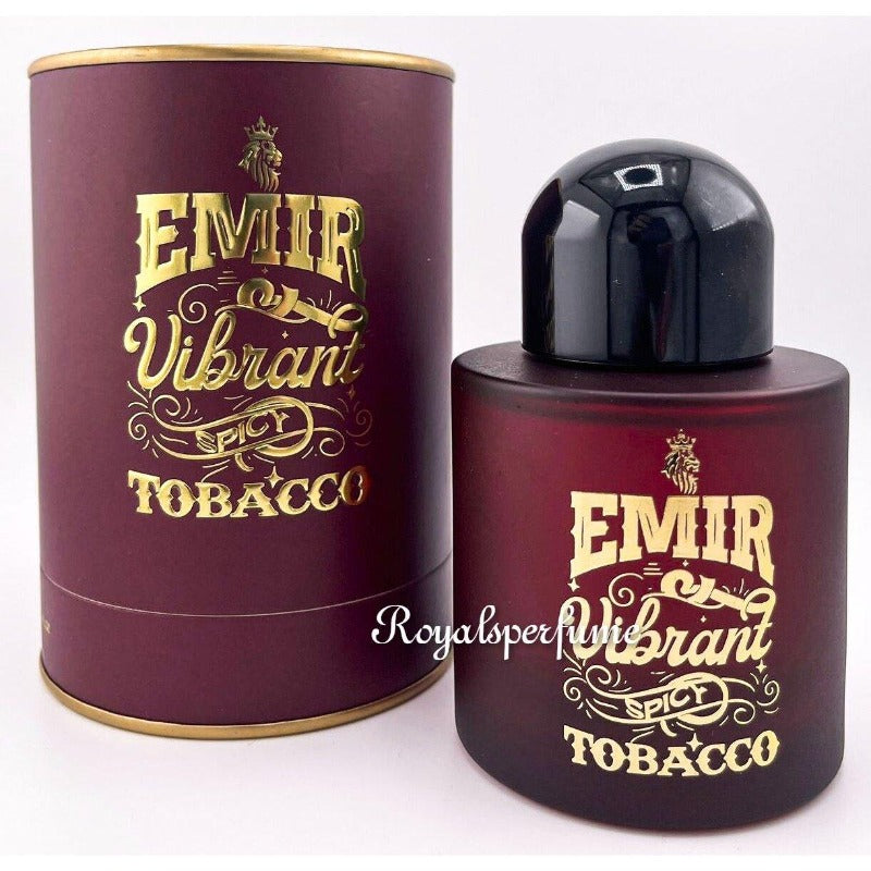 Emir Vibrant Spicy Tobacco perfumed water unisex 100ml - Royalsperfume EMIR All