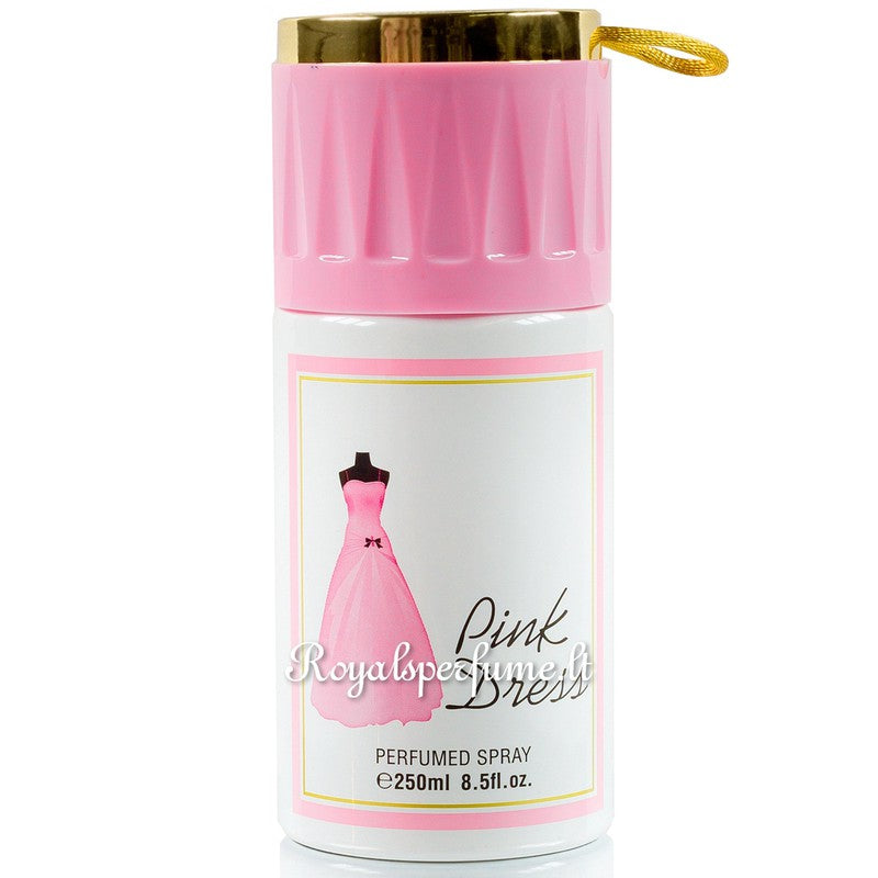 FW Pink Dress perfumed deodorant for women - Royalsperfume World Fragrance Deodorants