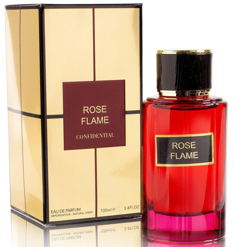 FW Rose flame confidential perfumed water unisex 100ml - Royalsperfume World Fragrance Perfume