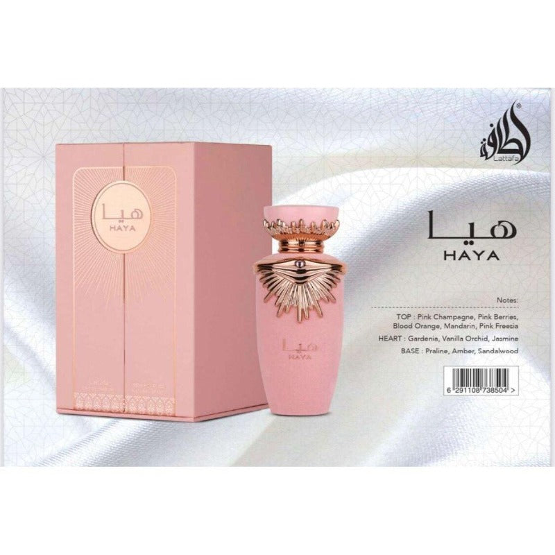 Lattafa Haya perfumed water unisex 100ml - Royalsperfume LATTAFA Perfume