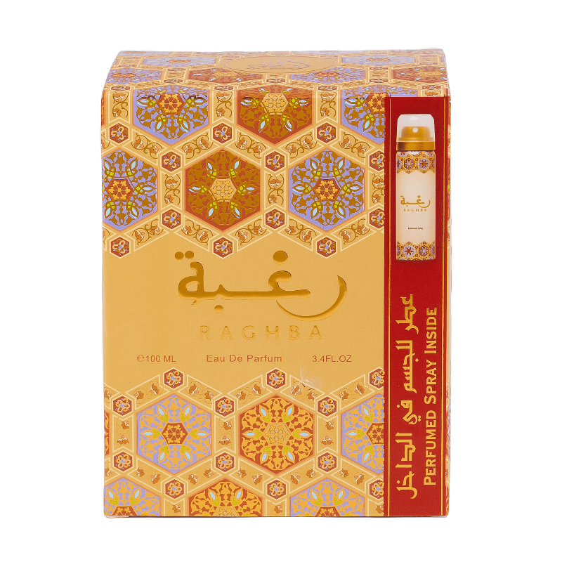 LATTAFA Raghba perfumed water unisex 100ml - Royalsperfume LATTAFA Perfume