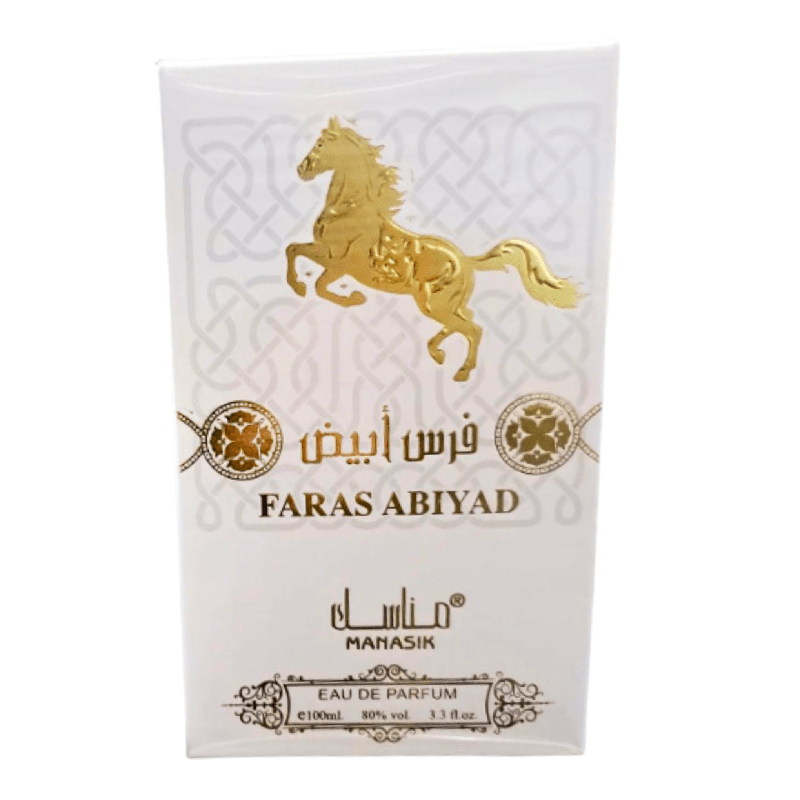 Manasik Faras Abiyad perfumed water unisex 100ml - Royalsperfume Manasik Perfume