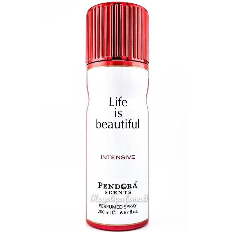 Pendora Scents Life Is Beautiful Intensive perfumed deodorant for women 200ml - Royalsperfume PENDORA SCENT All