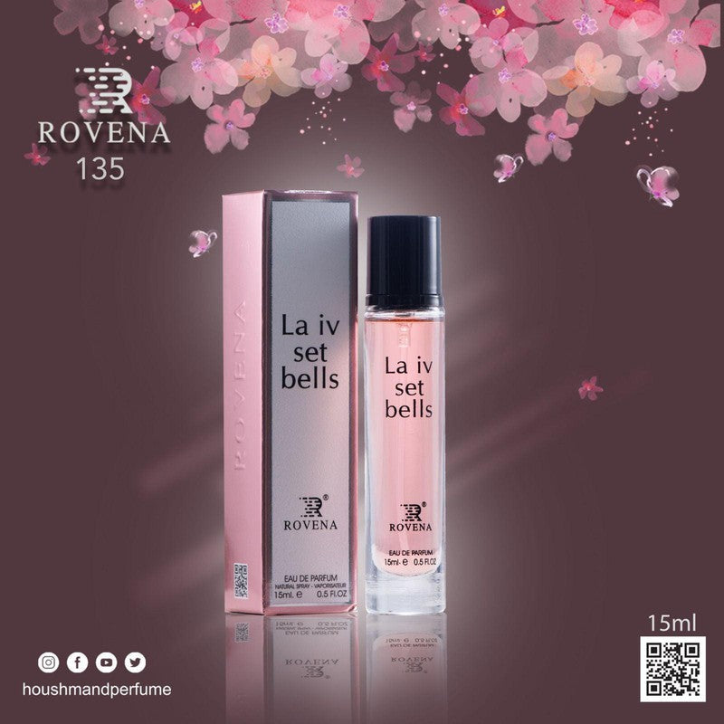 Rovena La iv set bells perfumed water for women 25ml - Royalsperfume Rovena All